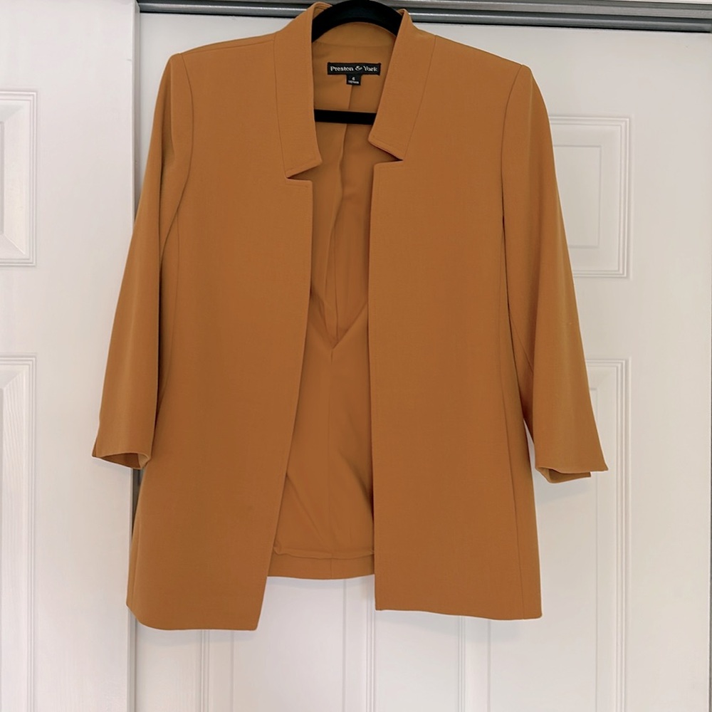 Mustard blazer